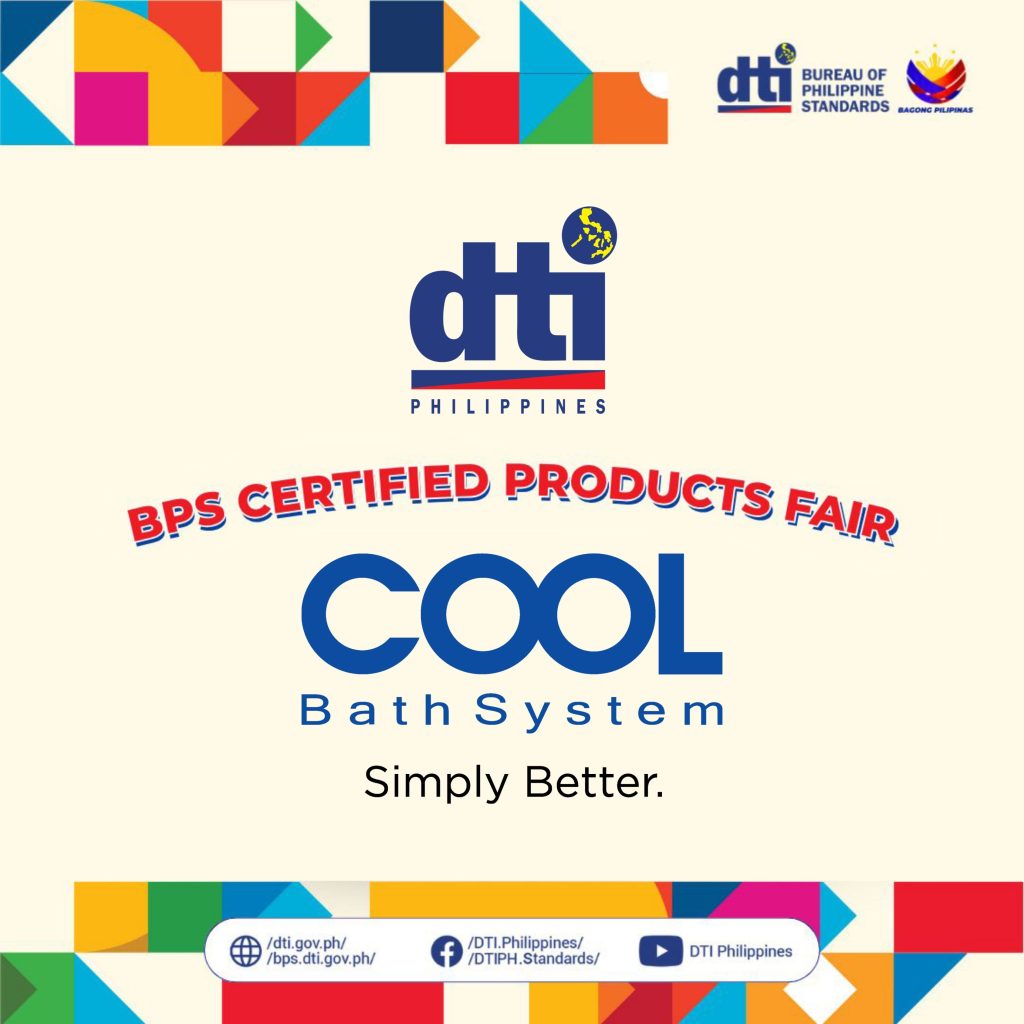 COOL Bath System at the DTI BPS Certified Products Fair