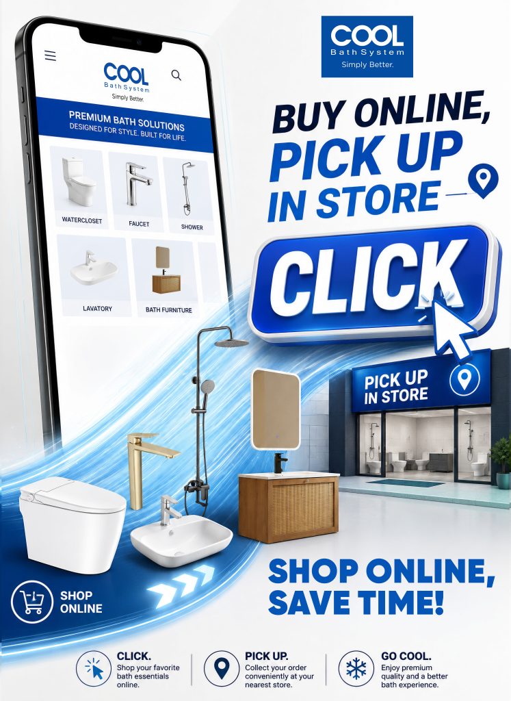 Buy Online, Pick Up In Store with Cool Bath System